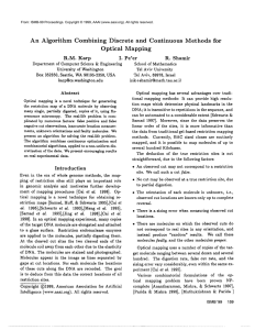 An  Algorithm  Combining  Discrete and  Continuous Optical