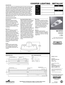 COOPER LIGHTING - METALUX