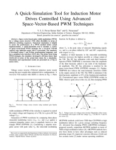 A Quick-Simulation Tool for Induction Motor Drives Controlled Using Advanced