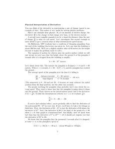 Physical  Interpretation  of  Derivatives