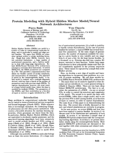 Protein Modeling with Hybrid