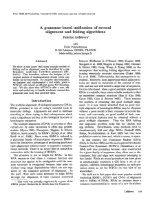 A  grammar-based unification of  several