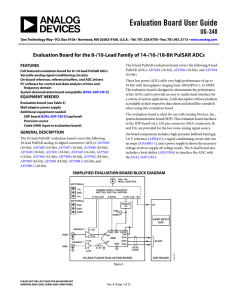 Evaluation Board User Guide UG-340