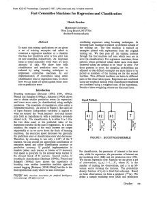 Fast  Committee  Machines  for  Regression ...