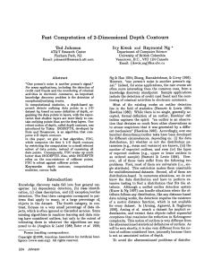 Fast  Computation  of  2-Dimensional Depth  Contours
