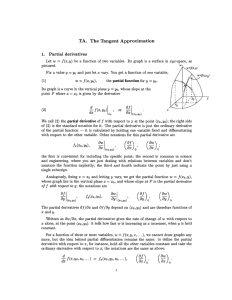 TA.  The Tangent Approximation