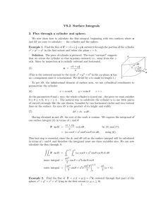 V9.2  Surface Integrals