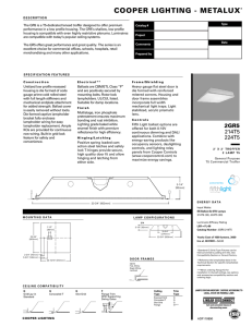 COOPER LIGHTING - METALUX