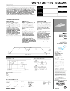 COOPER LIGHTING - METALUX