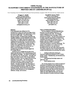 USING  PreAmp PRINTED  CIRCUIT  ASSEMBLIES  (PCAs)