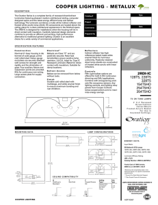 COOPER LIGHTING - METALUX