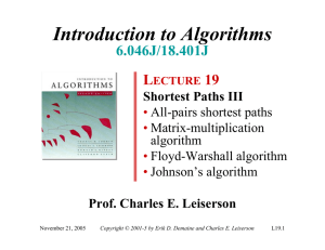 Introduction to Algorithms 6.046J/18.401J 9 L