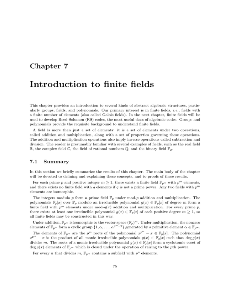 Chapter 7 Explained Introduction to Chapter 7