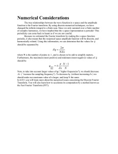 Numerical Considerations