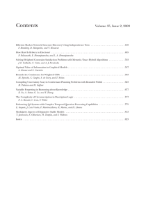 Contents Volume 35, Issue 2, 2009