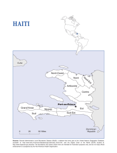 HAITI ^ Nord-Ouest Nord