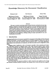 From: AAAI Technical Report S-9 -0 . Compilation copyright © 199