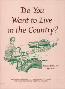 Want the Country? Do You Live