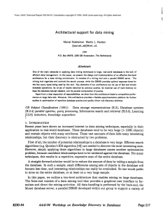 From: AAAI Technical Report S-9 -0 . Compilation copyright © 199