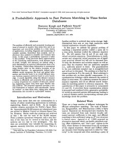 A  Probabilistic Databases