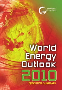 2010 World Energy Outlo ok