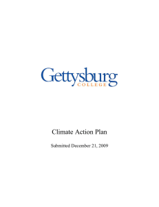 Climate Action Plan  Submitted December 21, 2009