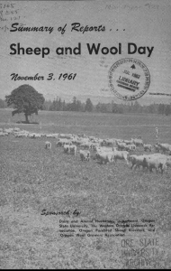 Sheep and Reitafte4 WOJi 4-reamenf j