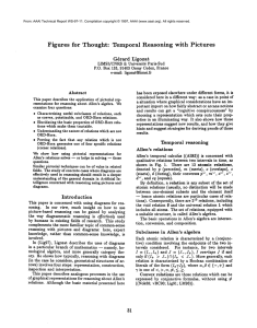 Figures for Thought: Temporal Reasoning