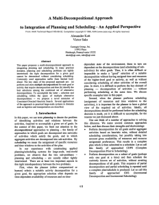 A  Multi-Decompositional Approach