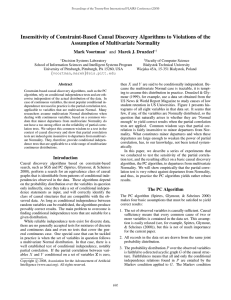 Insensitivity of Constraint-Based Causal Discovery Algorithms to Violations of the