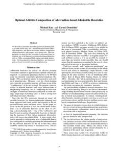 Optimal Additive Composition of Abstraction-based Admissible Heuristics