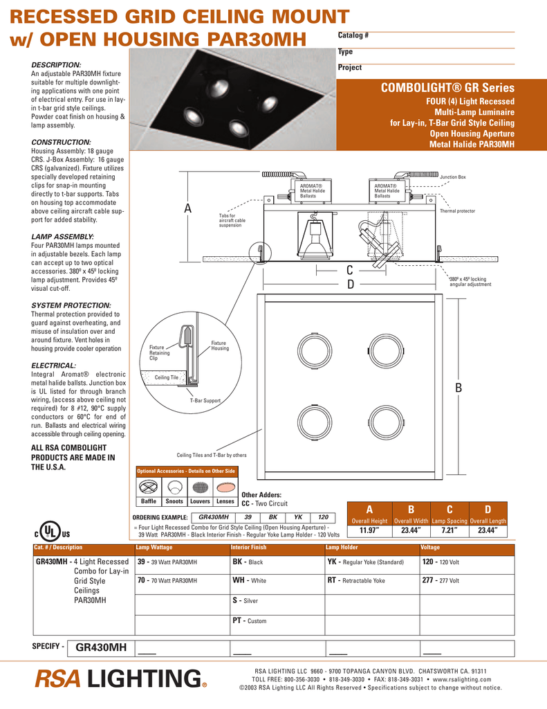 Combolight Gr Series