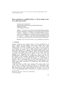 Phase transitions in A Li(HSO ) (SO
