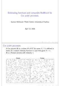 Estimating functions and composite likelihood for Cox point processes. Cox point processes