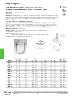 Pipe Hangers and Supports