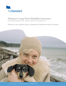 Voluntary Long Term Disability Insurance