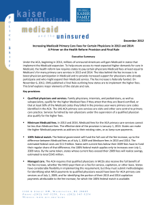 kaiser medicaid uninsured commission