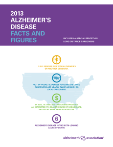 2013 Alzheimer’s diseAse fActs And