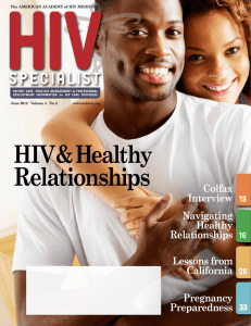 HIV Relationships HIV &amp; Healthy
