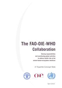 The FAO-OIE-WHO Collaboration