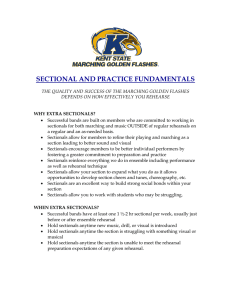 SECTIONAL AND PRACTICE FUNDAMENTALS