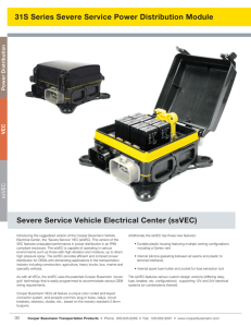 31S Series Severe Service Power Distribution Module Power Distribution VEC