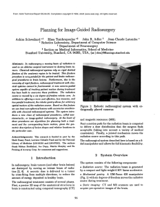 Planning for  Image-Guided Radiosurgery