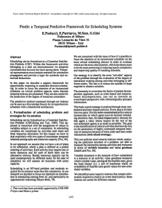 Predit:  a  Temporal Predictive  Framework E.Paolucci, E.Patriarca, M.Sem, G.Gini
