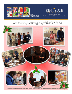 Season’s Greetings  Global EHHS!