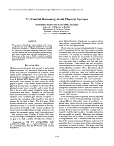 Multimodal  Reasoning  about  Physical Systems