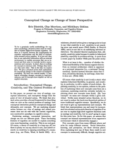 Conceptual  Change  as  Change  of ... Eric  Dietrich, Clay  Morrison, and  Michiharu  Oshima