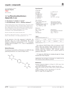 1,1 -( p-Phenylenedimethylene)- Experimental
