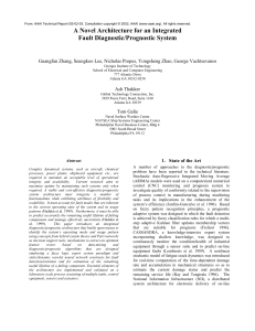 A Novel Architecture for an Integrated Fault Diagnostic/Prognostic System