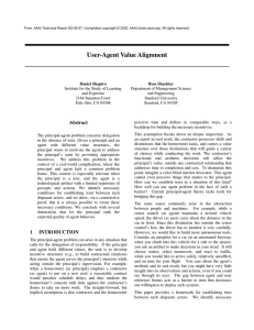 User-Agent Value Alignment